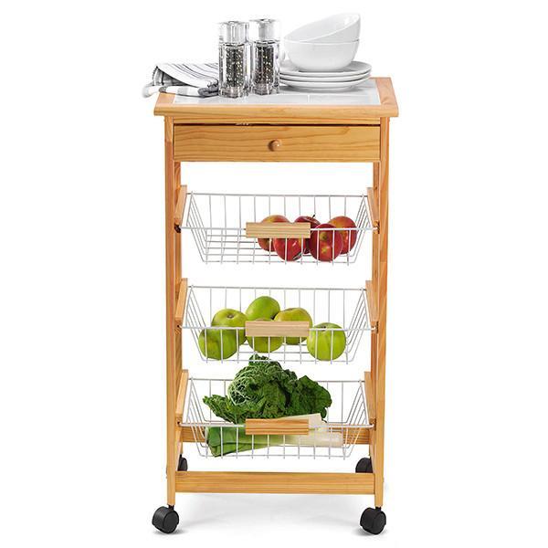 HomeStyle Small Kitchen Trolley