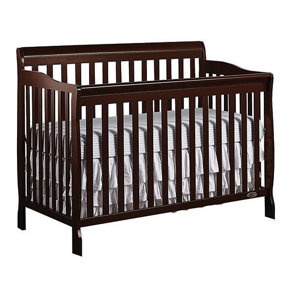 Pecora 5 In 1 Convertible Crib Espresso A
