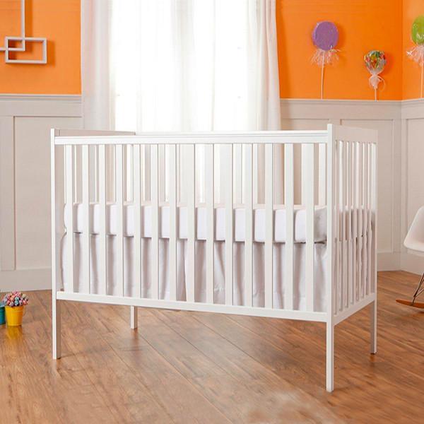 Pecora 5 In 1 Convertible Crib White C