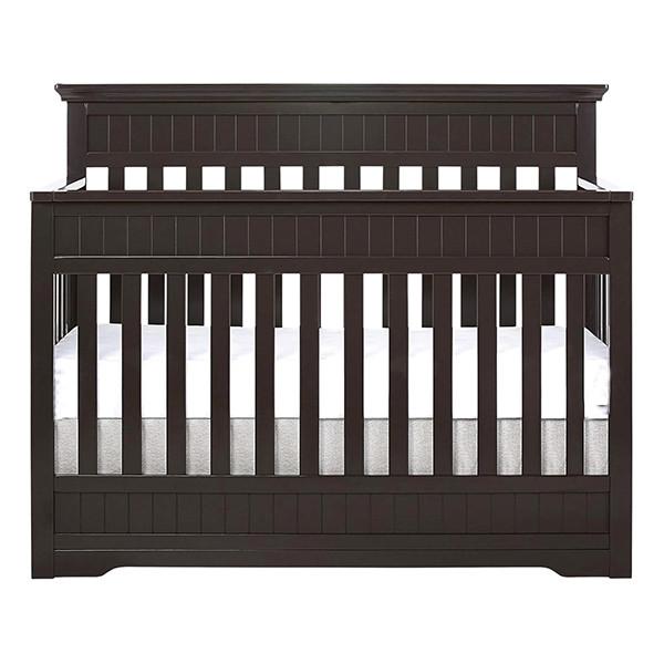 Pecora 5 In 1 Convertible Crib Espresso C