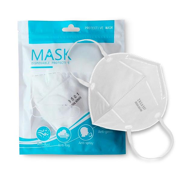 Mascarilla Kn-95 Color Blanco