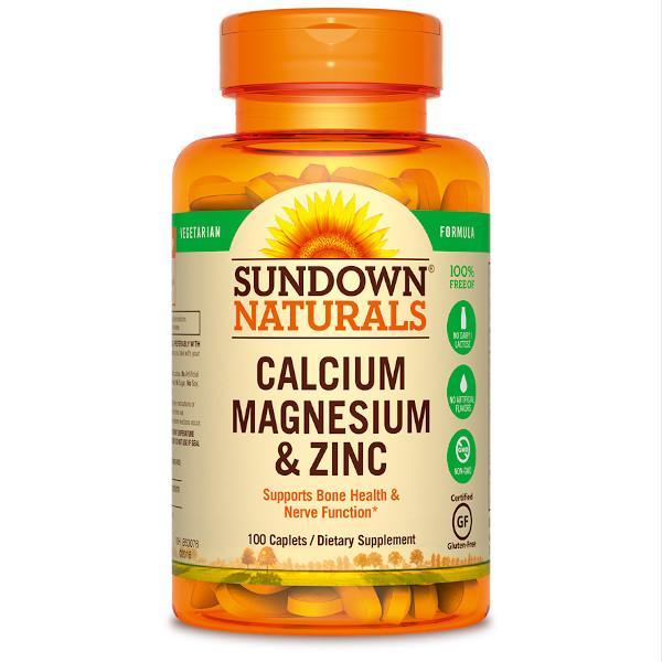 Sundown Naturals Cal/Mag/Zinc Caplets