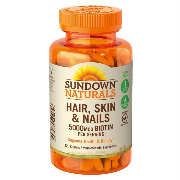 Sundown Naturals Hair, Skin and nails 120 tablets