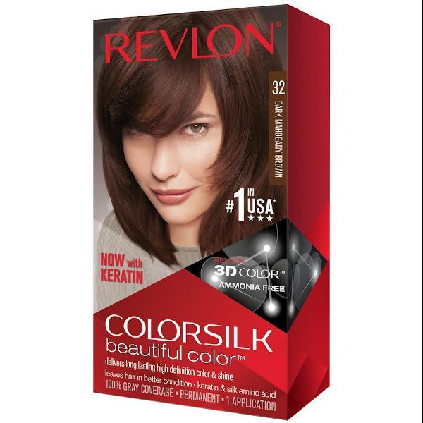 Revlon Colorsilk Tinte #32 Castaño Oscur Caoba