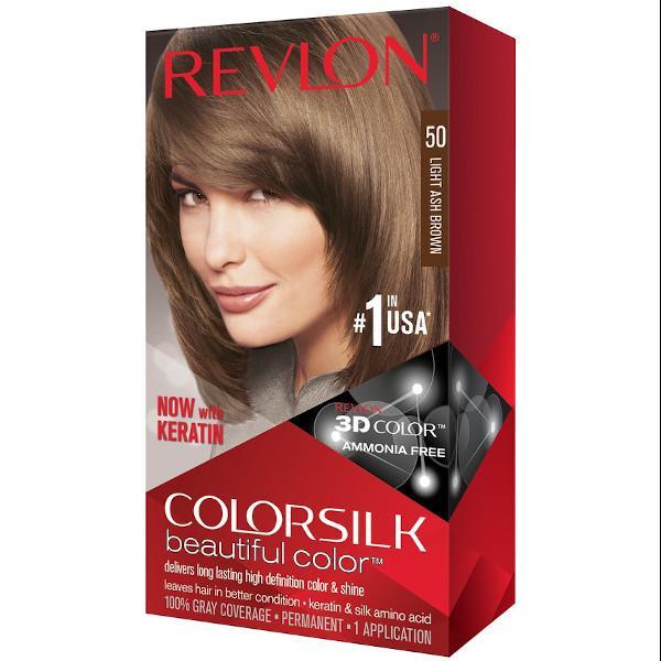 Revlon Colorsilk Tinte #50 Castaño Claro Cenizo