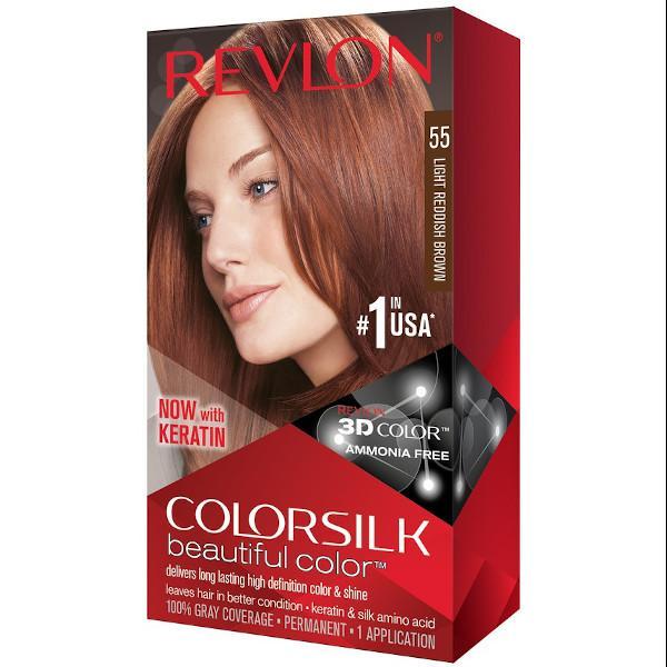 Revlon Colorsilk Tinte #55 Castaño Rojizo Claro