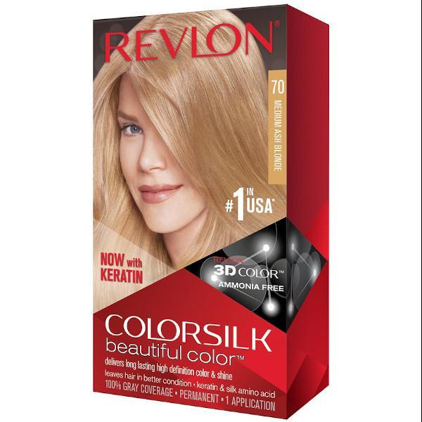 Revlon Colorsilk Tinte #70 Rubio Mediano Cenizo
