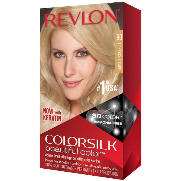 Revlon Colorsilk Tinte #80 Rubio Claro Cenizo