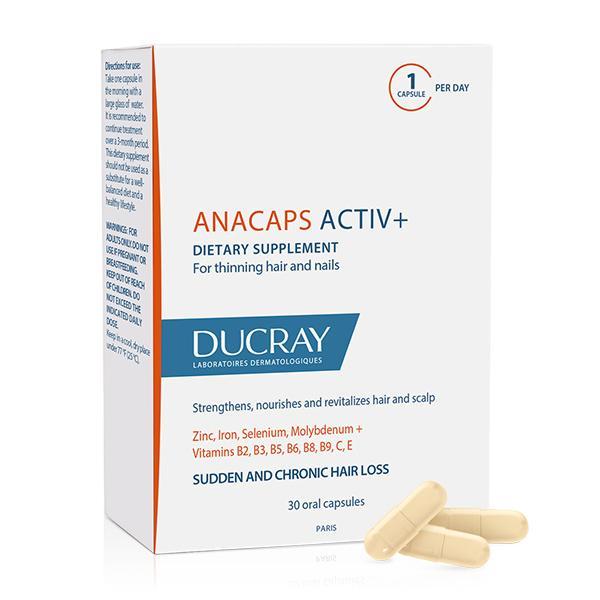 Ducray Anacaps Activ+ 30 Capsulas