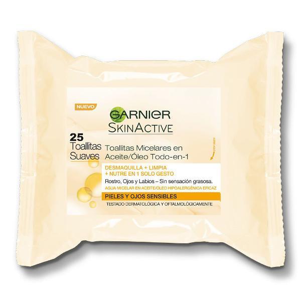 Garnier Toallitas Desmaquillantes Agua Micelar