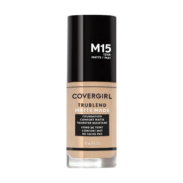 Covergirl Trublend Matte  Made Lmu Buff Beige M15