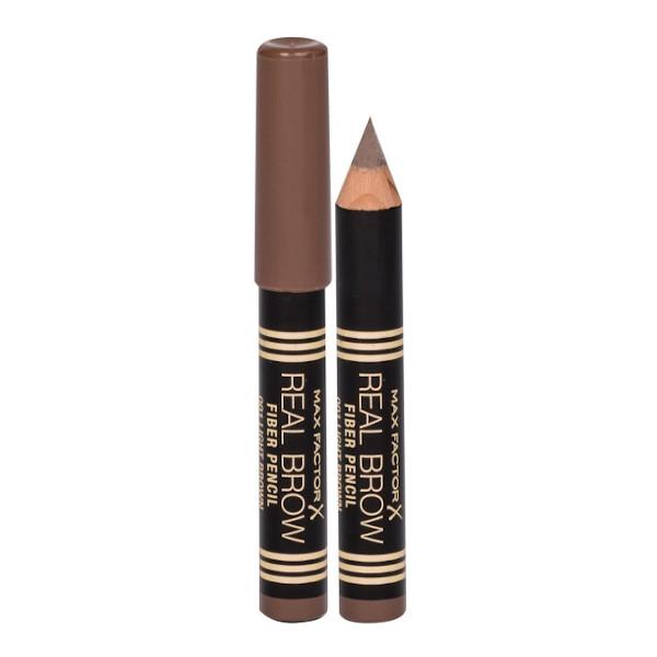 Max Factor Real Brow Fiber Pencil Med Brown