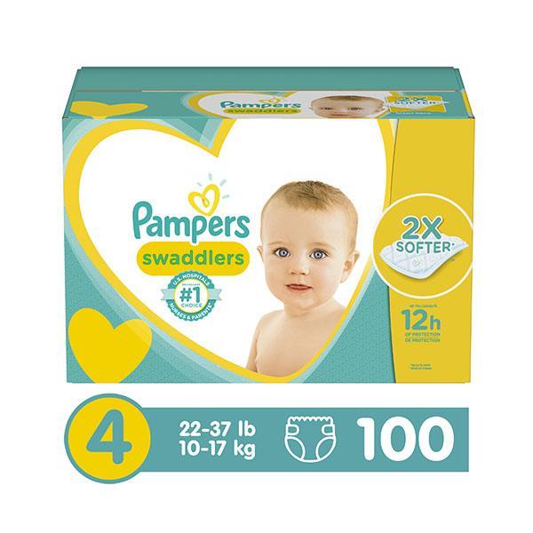 Pampers Swaddlers Talla 4 Giant 1/100