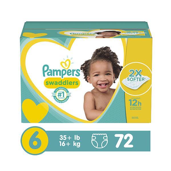 Pampers Swaddlers Talla 6 Giant 1/72