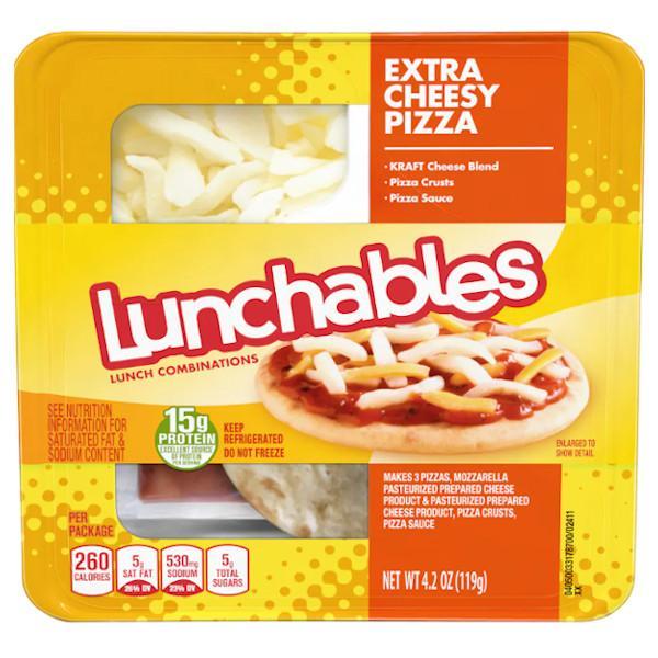 Lunchables Extra Cheesy Pizza 4.2Oz