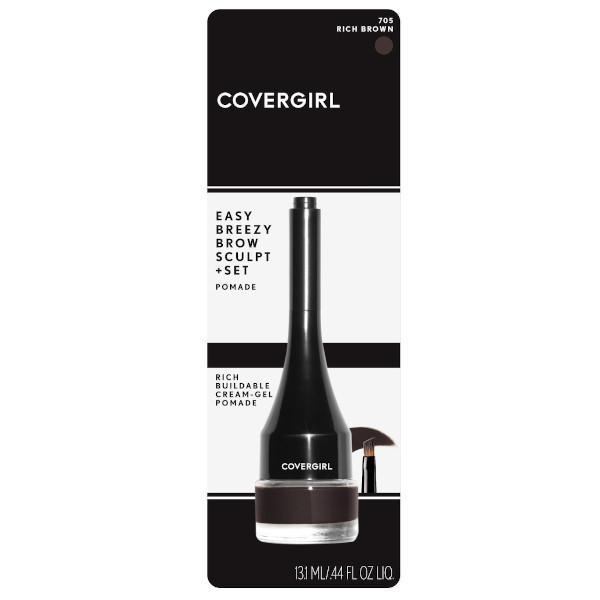 Covergirl Easy Breeze Brow Sculpt + Set Pomade Rich Brown 705