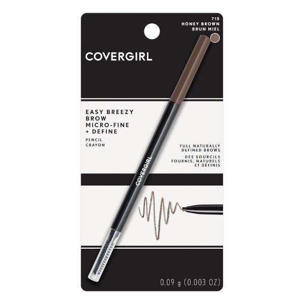 Covergirl Easy Breeze Brow Micro-Fine, Fill + Define Pencil Honey Brown