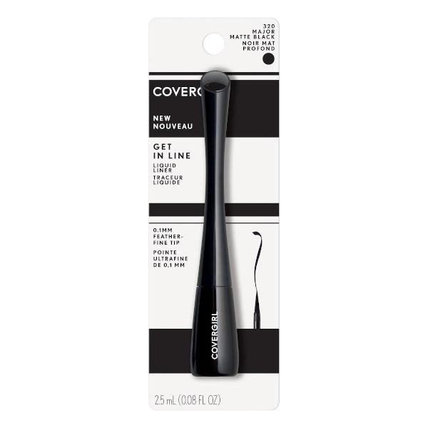 Covergirl Get In Line Matte Black