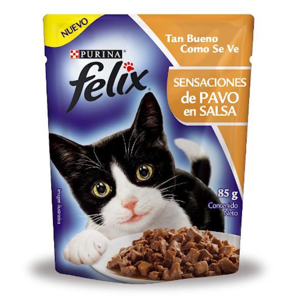Purina Felix Sensaciones De Pavo En Salsa