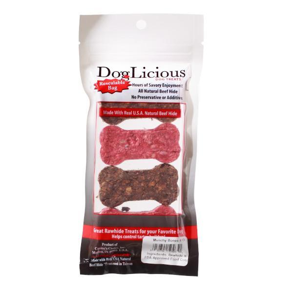 Doglicious 3  Munchy Bones 4Pk