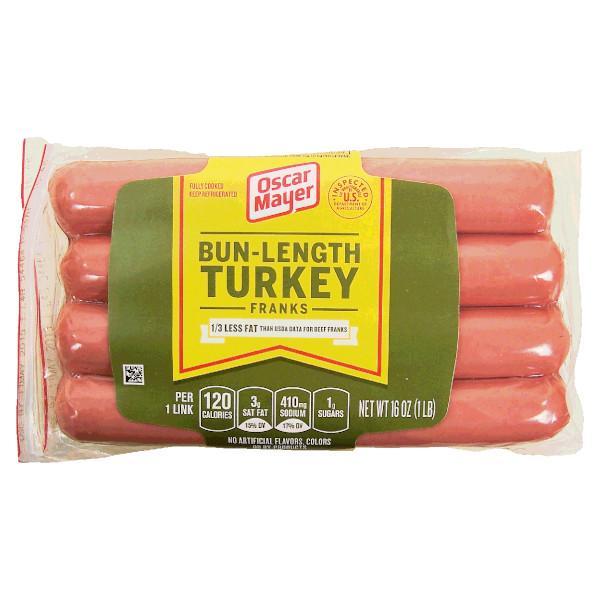 Oscar Mayer Turkey Frankfurter 16Oz