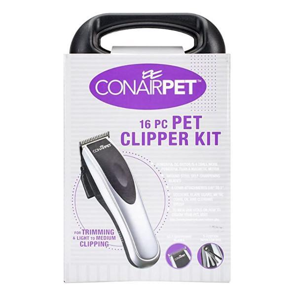 Conair Set 16 Piezas P/Cortar Pelo Mascotas