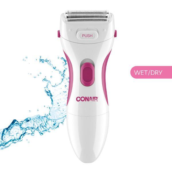 Conair Ladies Wet Dry Shaver  Black Pkg (Afeitadora)