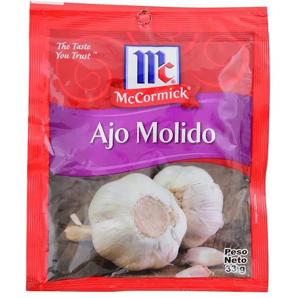 McCormick Ajo Molido En Sobre33Gr