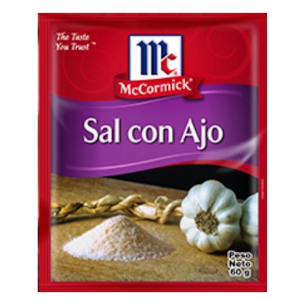 McCormick Sal Con Ajo En Sobre 60Gr