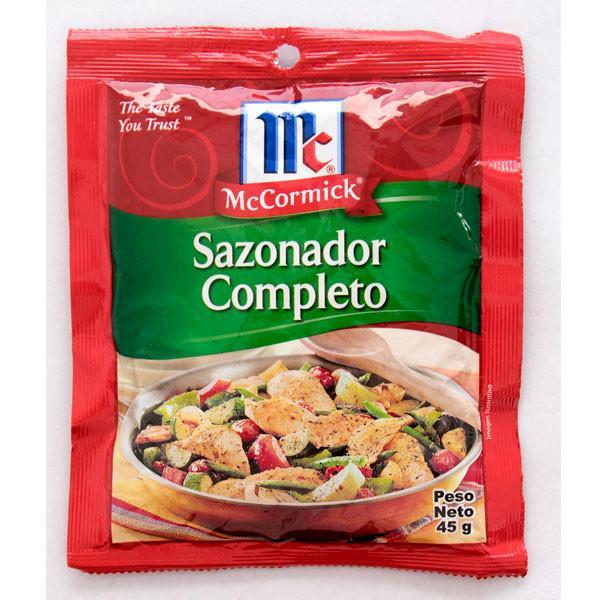 McCormick Sazonador Compl Sobr 45Gr