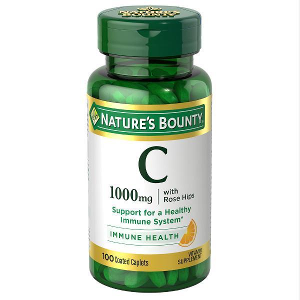 Nature's Bounty C-1000 Mg X W/Rh De 100 Tabletas