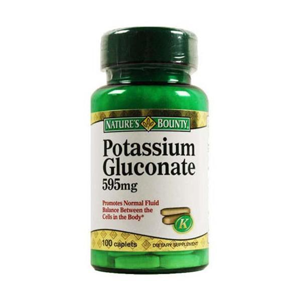 Nature's Bounty Potassium 99 Mg De 100 caps
