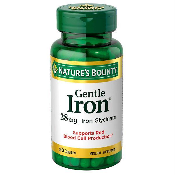 Nature's Bounty Iron 28 Mg De 90 Capsulas