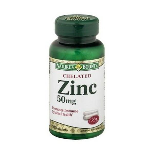 Nature's Bounty Zinc 50 Mg De 100