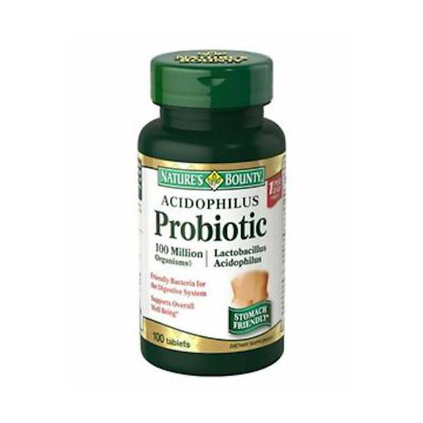 Nature's Bounty Acidophilus 120 Capsulas