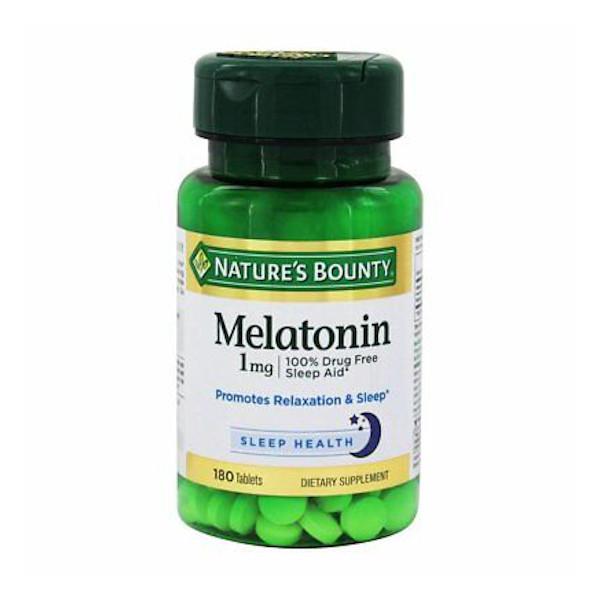 Nature's Bounty Melatonin 1 Mg De 180 Tabletas
