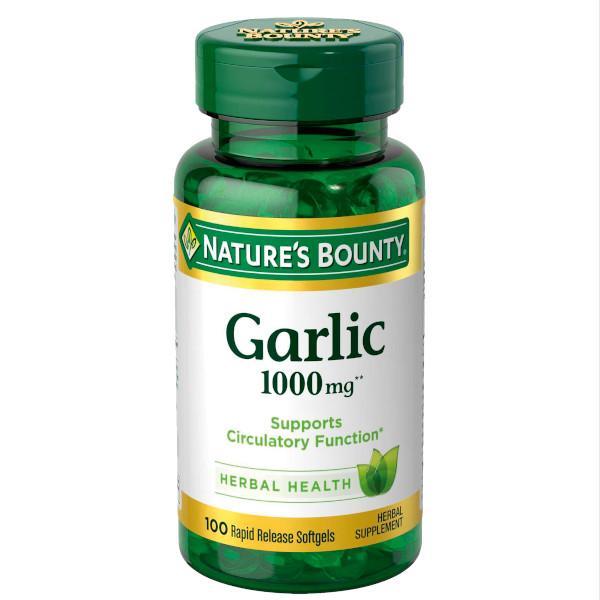 Nature's Bounty Odorless Garlic 1000mg