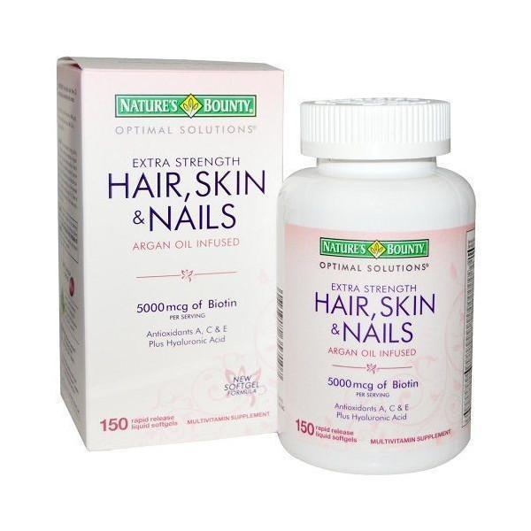 Optimal Solutions  Hair Skin And Nails De 150 Softgels