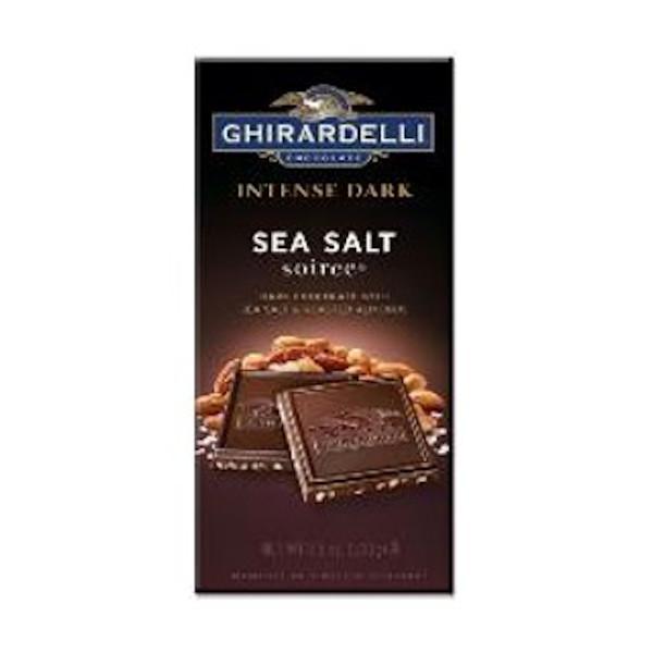 Ghirardelli 3.5Oz Sea Salt Soire Bar