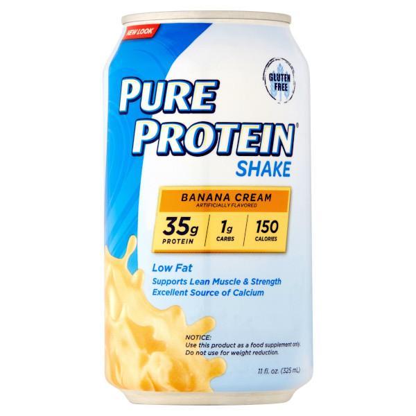Pure Protein 35g Shake - Banana Cream Shake