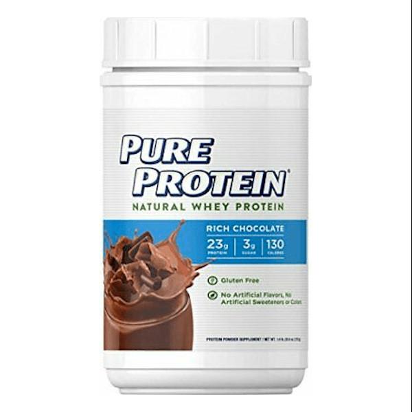Pure Protein Natural Whey Powder - Rich Chocolate