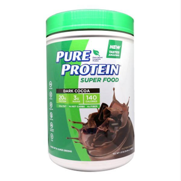 Pure Protein Super Food Dark Cocoa 1.51 Libras