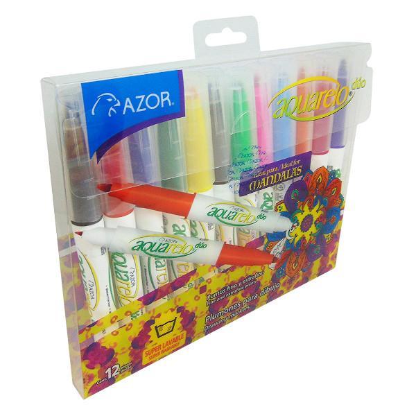 Azor Mandala Aquarelo Cartera C12