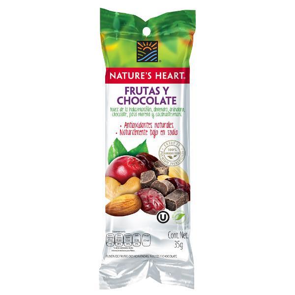 Nature's Heart Fruit/Chocolate 35Gr
