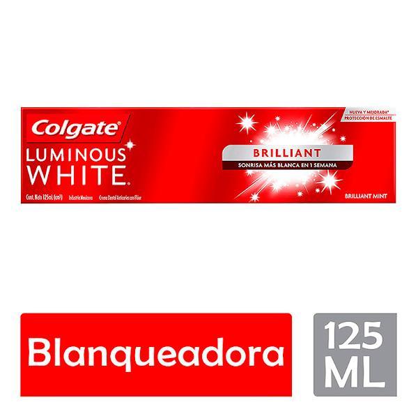 Colgate Crema Dental Luminous White 125G