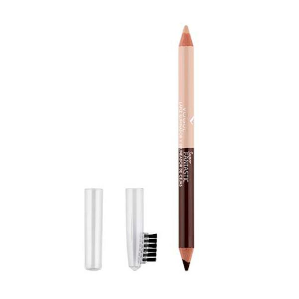 Vogue Lapiz Delineador Duo Caoba 1.3G