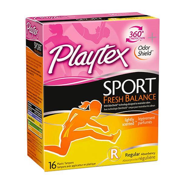 Tampones Sport Con Fragancia Regular 18Ct