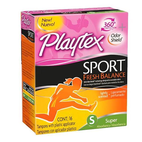 Tampones Sport Con Fragancia Super 18Ct