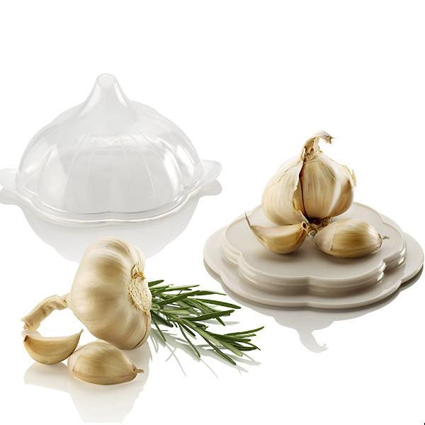 Metaltex Silicone Garlic Container