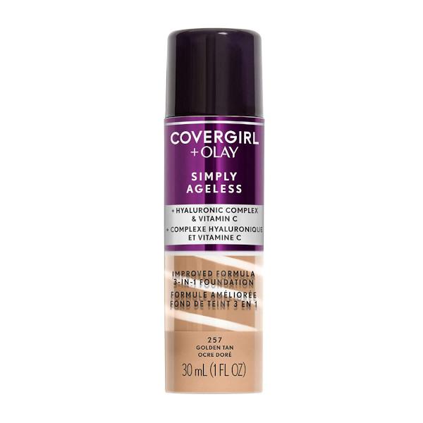 Covergirl + Olay Simply Ageless 3 In 1 Foundation  Golden Tan 257